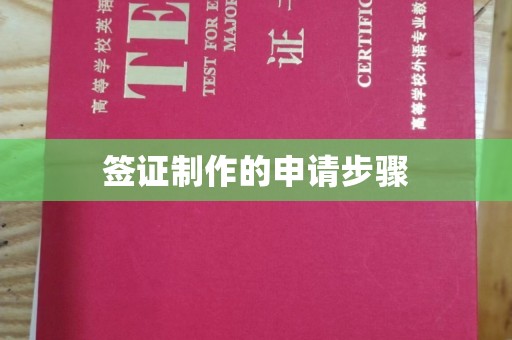 长丰签证制作的申请步骤