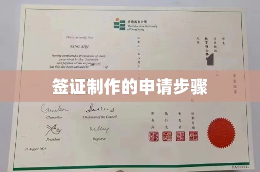 长丰签证制作的申请步骤