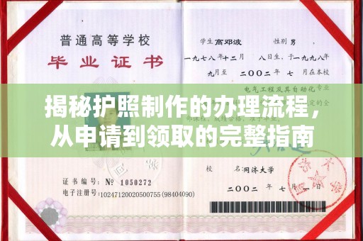 长丰揭秘护照制作的办理流程，从申请到领取的完整指南