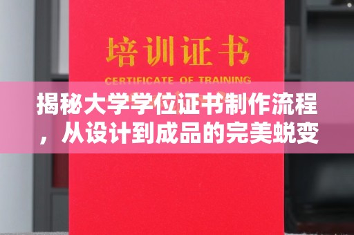 长丰揭秘大学学位证书制作流程，从设计到成品的完美蜕变