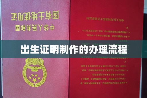 长丰出生证明制作的办理流程