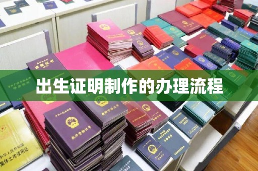 长丰出生证明制作的办理流程